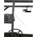 Lusterko wewnętrzne / zewnętrzne Moose Utility Division John Deere gator HPX/XUV 44mm